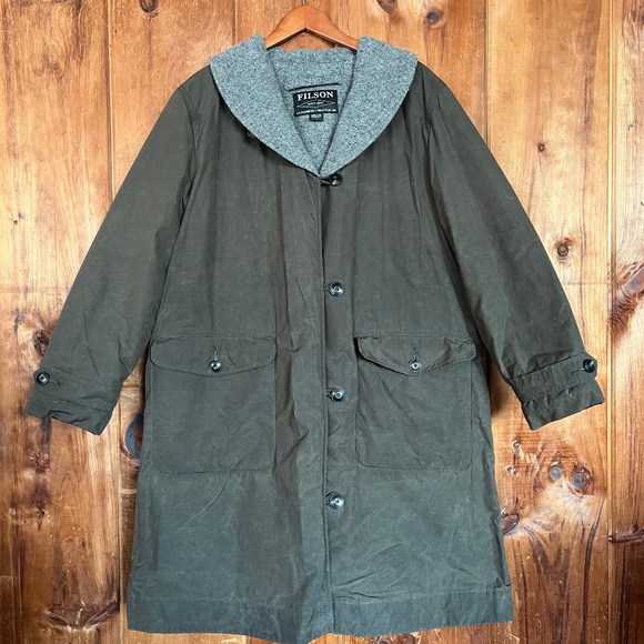 Filson Jackets & Blazers - Filson women’s waxed canvas trench coat
